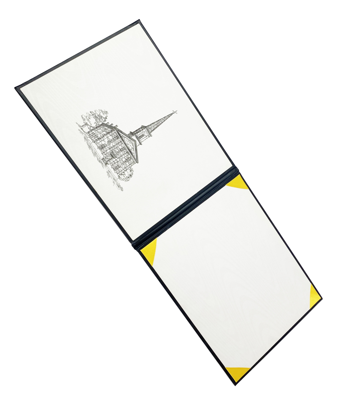 Inside cover with image